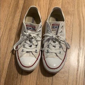 White Converse All Stars